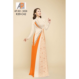 Vải áo dài giả ren mềm rũ