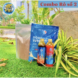 Combo câu Rô siêu nhạy số 2 (V02 + Bông tuyết + Phi xả + Tân phi) - Vũ môn fishing