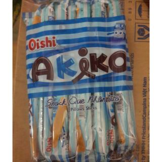 Bánh Snack que nhân sữa Oishi