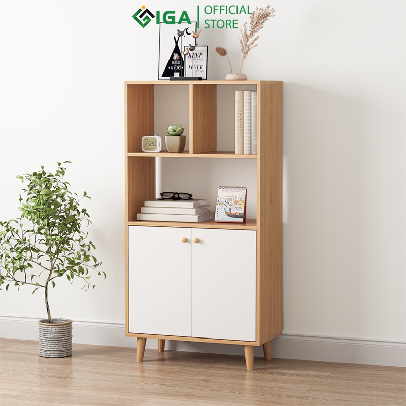 Tủ Sách IGA Đa Năng Effect Phong Cách Nordic GP106