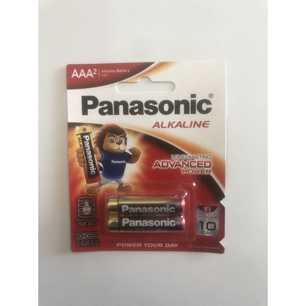 Vỉ 2 viên Pin đũa Panasonic LR3 dùng cho điều khiển