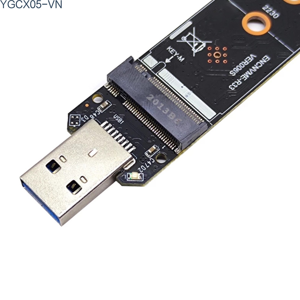 Thẻ Chuyển Đổi Usb 3.1 Sang M.2 Nvme Ngff Ssd 10gbps Rtl9210B M2 Ssd Sang Ngff Cho 2242 / 2260 / 2280 | BigBuy360 - bigbuy360.vn