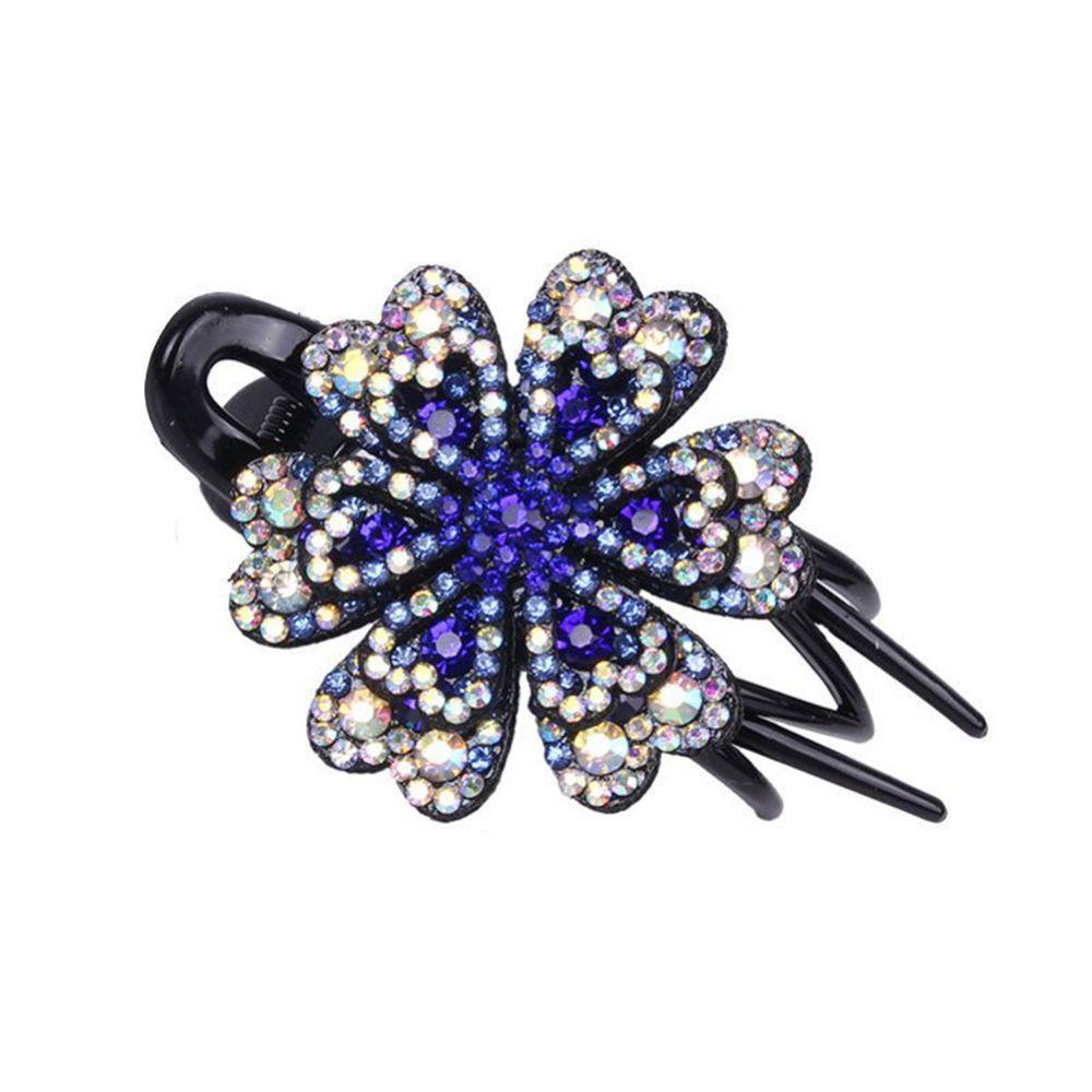 Kẹp Tóc Càng Cua Bằng Acrylic Phong Cách Vintage Thời Trang Giá Đỡ