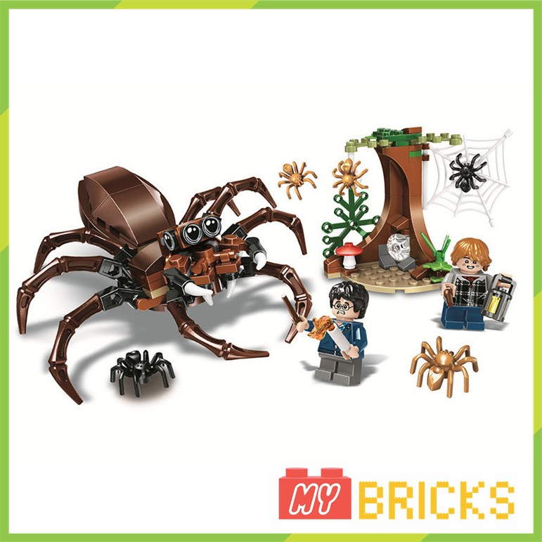 Lắp ráp Harry-Potter chiến đấu nhện khổng lồ Aragog's Lair - MR3003