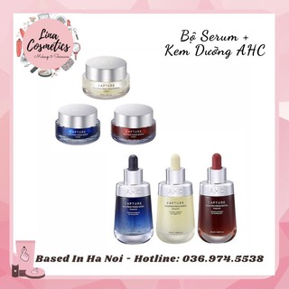 Bộ Serum & Kem Dưỡng AHC Capture Solution Prime Cream