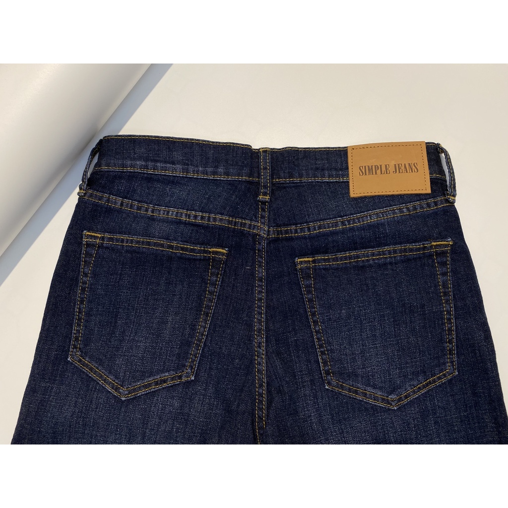 QUẦN BASIC JEANS, QUẦN JEANS TRƠN THỜI TRANG, QUẦN JEANS MIX-MATCH ĐA DẠNG, VẢI CAO CẤP_J004