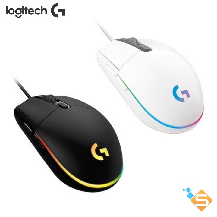 Bảo Hành 12 Tháng Chuột Máy Tính Gaming Logitech G102 RBG Độ Chính Xác Cao 8000DPI LED 7 Màu – 6 Nút – 8000 DP