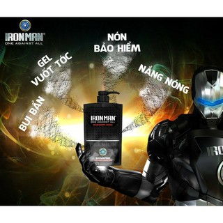 dầu gội đầu ironman 650g