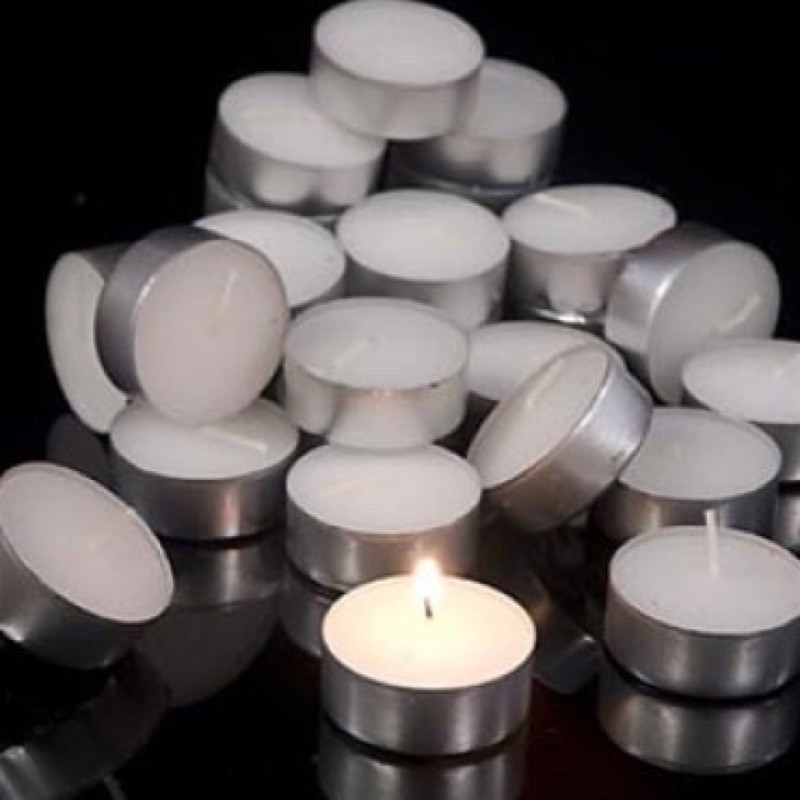 Nến tealight 100 viên không mùi không khói 2 tiếng