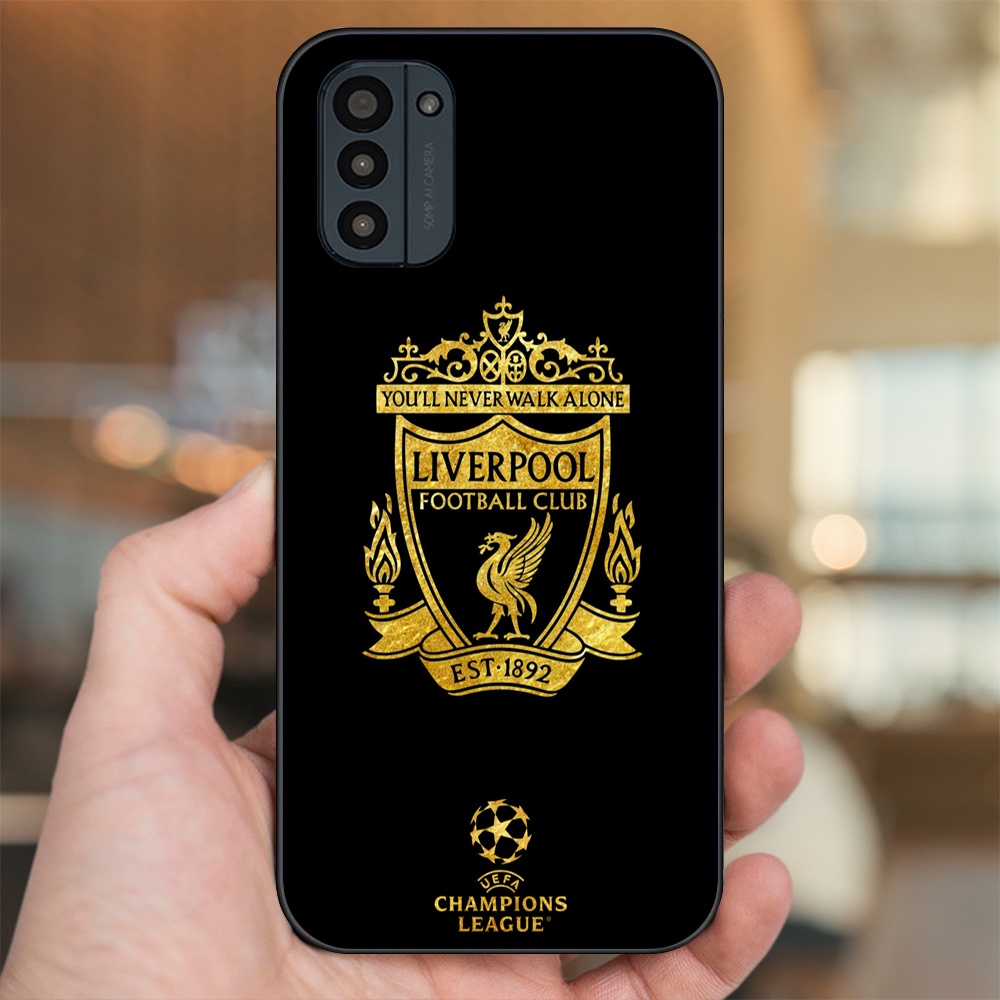 Ốp lưng Nokia G21 viền đen in hình Liverpool FC