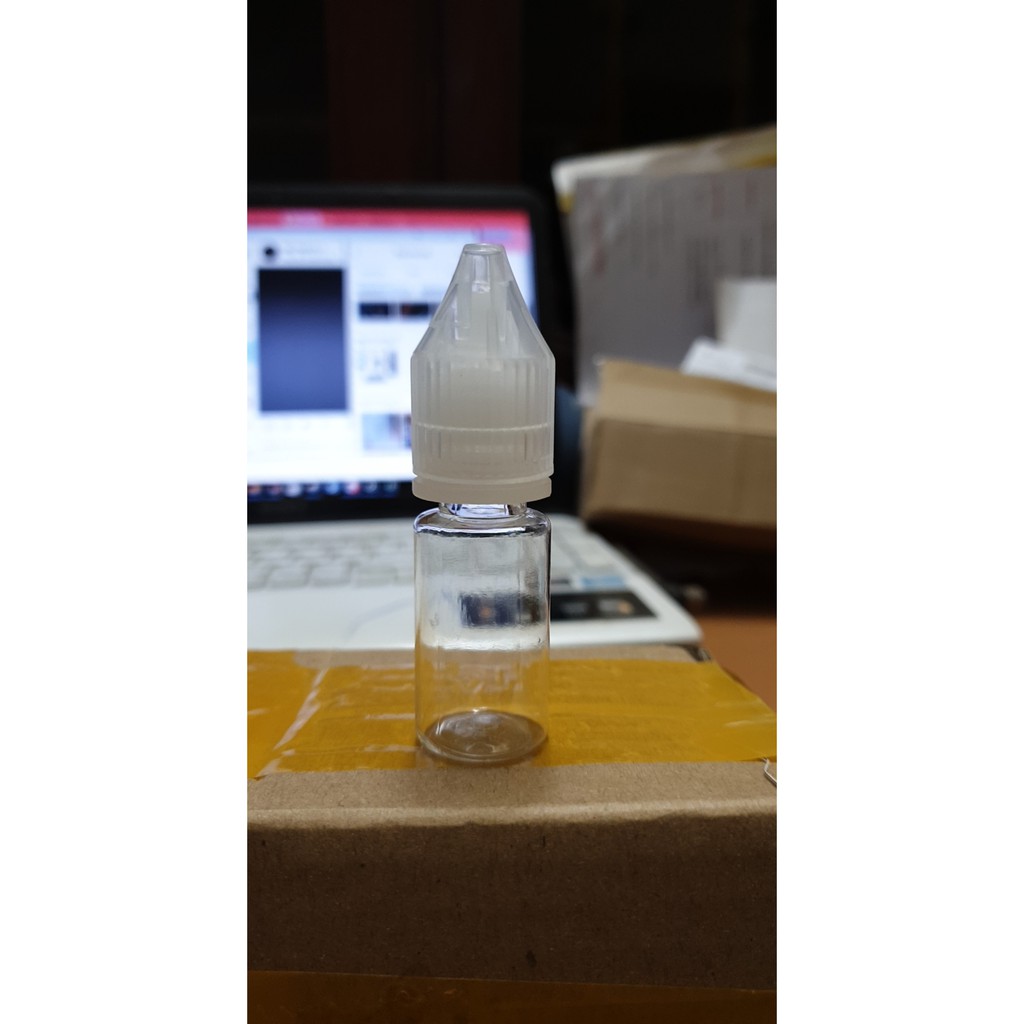 10 lọ nhựa 10ml, 30ml nắp nhựa to ( nút nhọn)