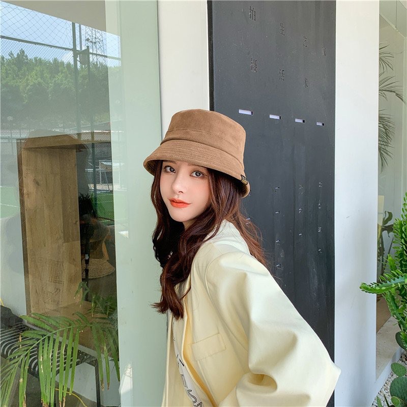 [Mã SKAMLTSM9 giảm 10% đơn 99K] Nón bucket nỉ trơn