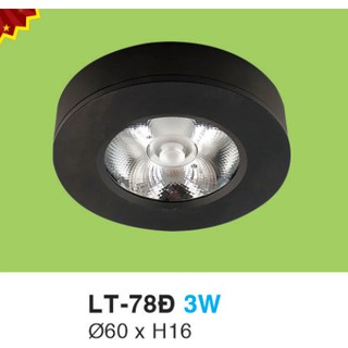 Đèn Led Downlight Mắt Ếch Trang Trí 3W HUFA
