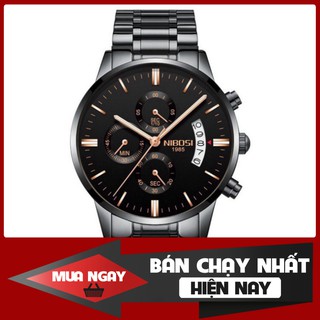 CỦ XẢ SALE [Tặng vòng tay]Đồng hồ nam NIBOSI chính hãng NI2309 tặng dụng cụ tháo chốt CỦ XẢ SALE