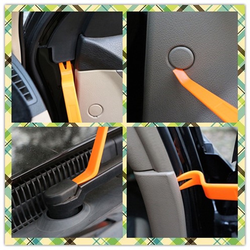 HYUNDAI Set 4 Dụng Cụ Tháo Gỡ Cửa Xe Hơi Chuyên Dụng Cho Volvo Ford Focus Vw Jetta Mk6 Golf 5 6 7 Skoda Fabia Cruze