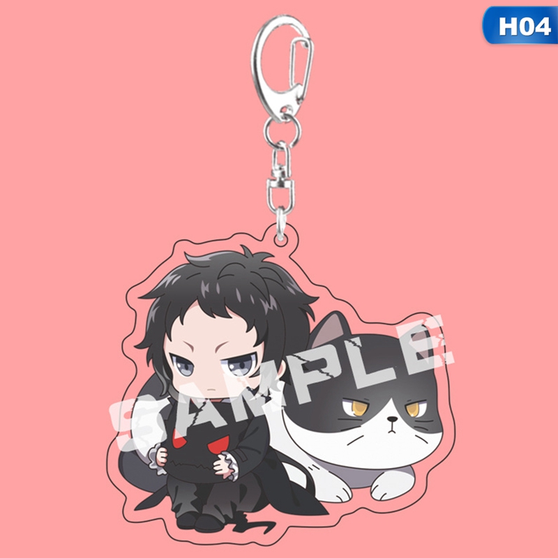 flowersqueen Móc khóa hoạt hình anime đáng yêu