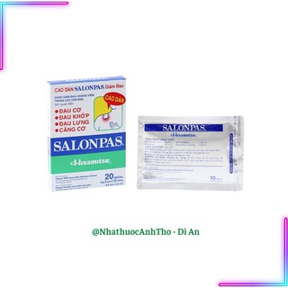 Miếng dán giảm đau salonpas