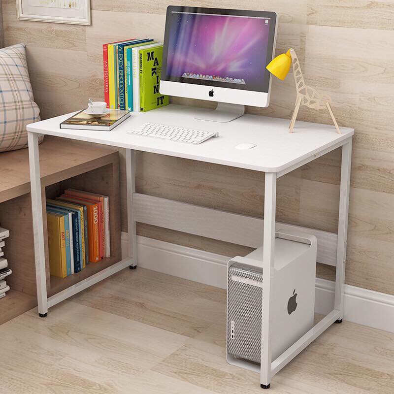 Bàn làm việc, bàn học Nội Thất 5C H-Table, khung sắt 25x25mm kèm giá sách 4 tầng sơn tĩnh điện chịu lực cao, mặt gỗ MDF | BigBuy360 - bigbuy360.vn