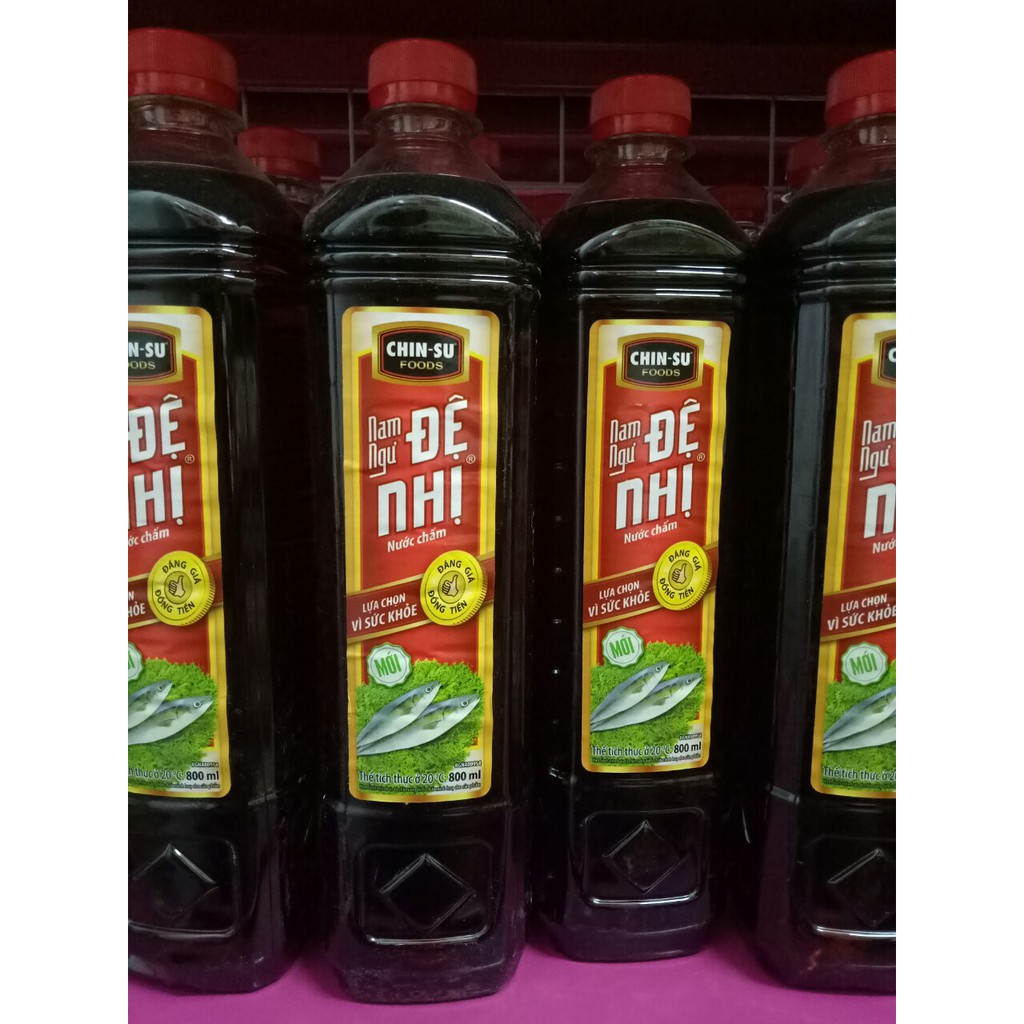 Nước mắm Nam ngư Đệ nhị chai 800ml