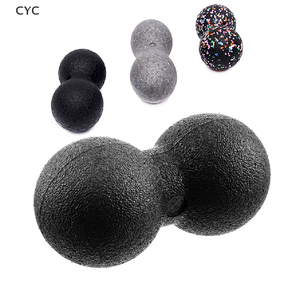 CYC 1PC Peanut Massage Ball EPP Massage Ball Fascia Roller Pilates Yoga CY