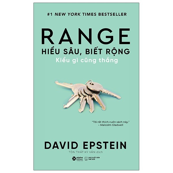 Sách - Range - Hiểu Sâu, Biết Rộng Kiểu Gì Cũng Thắng 199K