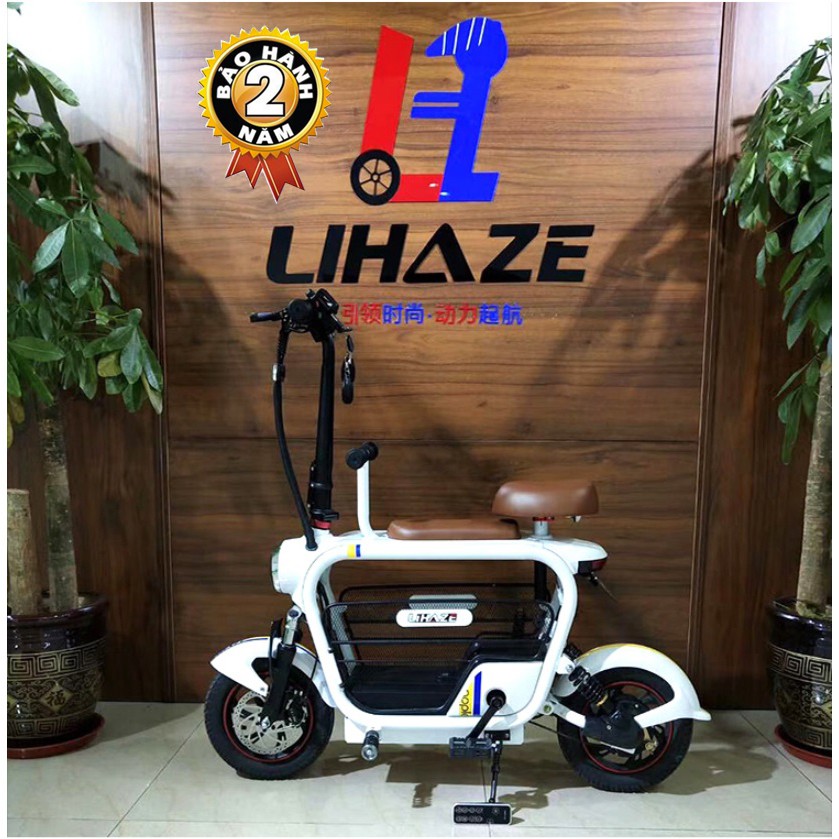 Xe đạp gấp Lihaze | Xe điện mini gấp gọn Dudu | Thương hiệu nổi tiếng Lihaze | 48v - 8A-20A |100km