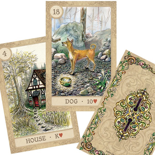 Bộ Tarot Fairy Tale Lenormand H12 Bài Bói New