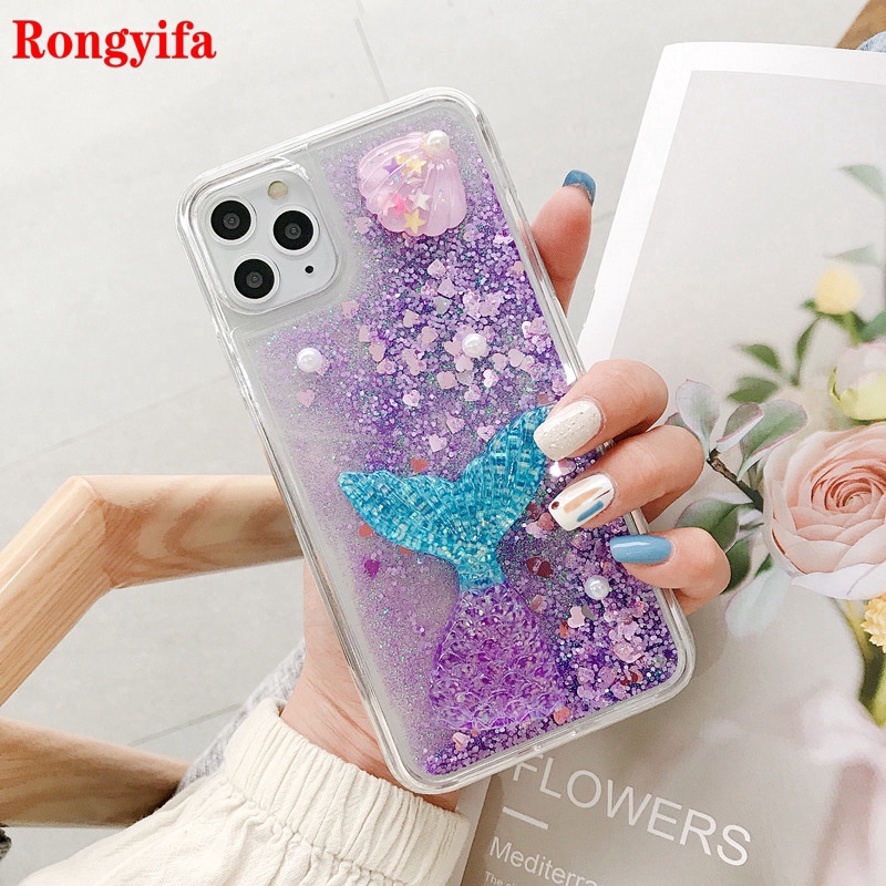 Ốp điện thoại tpu dạng lỏng màu sắc long lanh cho Samsung Galaxy S10 5G S10e S10+ S9+ S8+ S9 Plus