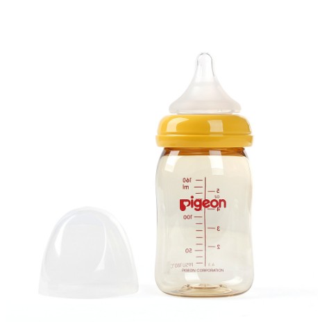  ✔ĐỦ SIZE✔Bình Sữa Pigeon Cổ Rộng Cao Cấp 160ml/240ml