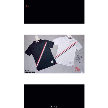 Áo polo viền chéo HSU1