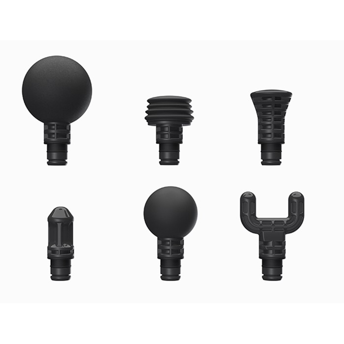 BOOSTER M2 B - Súng massage cầm tay, Máy massage cầm tay Mát Xa toàn thân với 6 đầu 3 tốc độ massa tùy chỉnh giảm đau