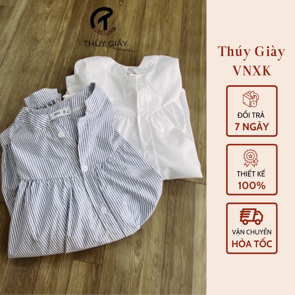 Áo sơ mi M.N.G xuất xịn, dáng babydoll thời trang hàn quốc thiết kế trẻ trung by Thuygiayvnxk