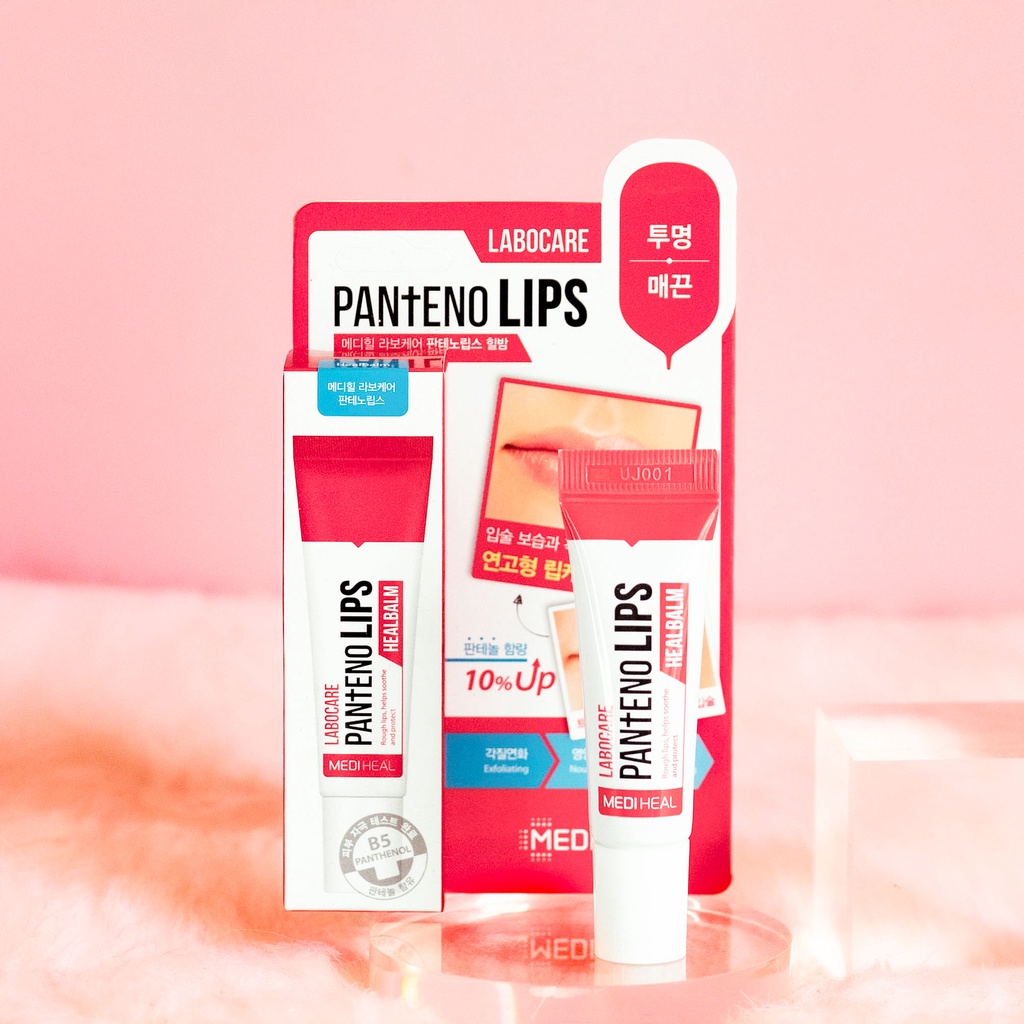 (CHÍNH HÃNG) Combo Kem Dưỡng Môi Ban Ngày/ Đêm Mediheal Làm Mờ Thâm Môi, Mềm Môi - Mediheal Labocare Panteno Lips 10ml