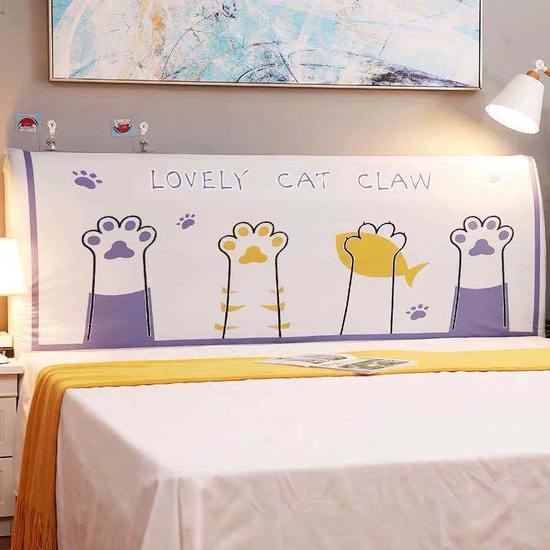 Vỏ Bọc Đầu Giường Chống Bụi Bằng Da 1.5m - 2m Thiết Kế Đơn Giản Hiện Đại