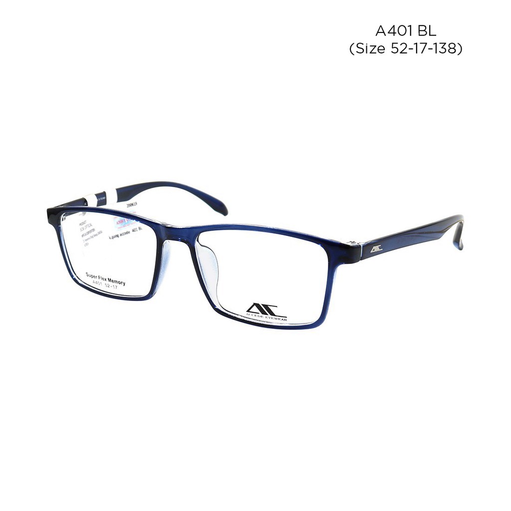 AC2063 - A400 - Gọng kính Accede unisex) chính hãng Korea - kèm tem chống hàng giả