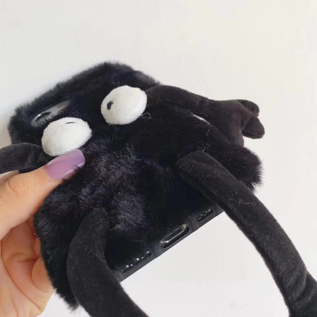 Ốp điện thoại hình bùi nhùi đáng yêu thích hợp cho Iphone 13 13pro Max11 Pro Max Xs M