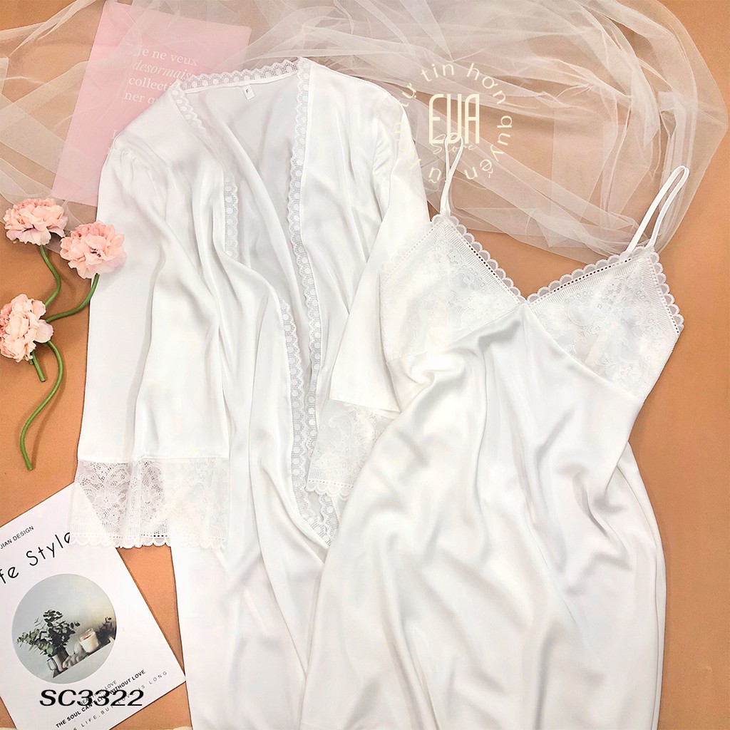 Bộ váy và choàng lụa cao cấp SC3322 | BigBuy360 - bigbuy360.vn