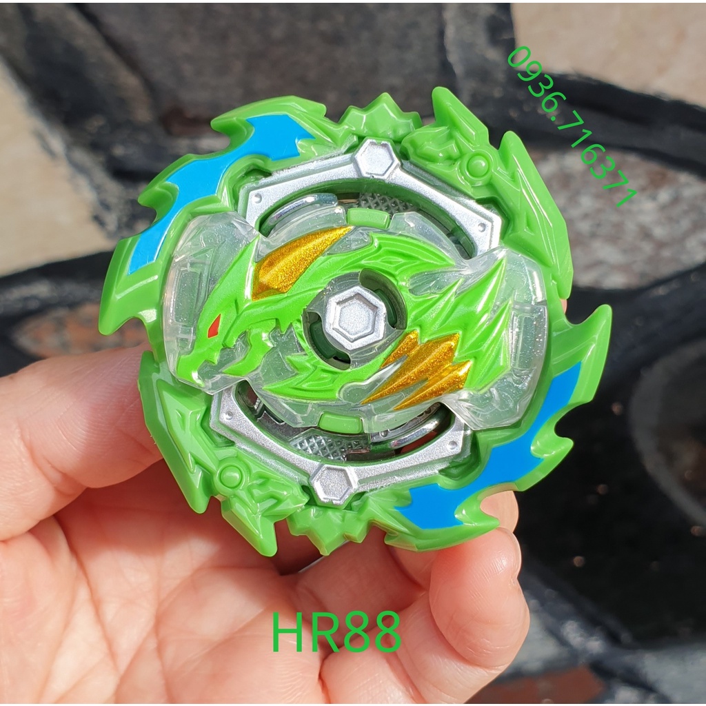 Con quay Hasbro beyblade burst ACE Dragon D5 - HR88 màu xanh lá (Không Kèm Phóng Quay)