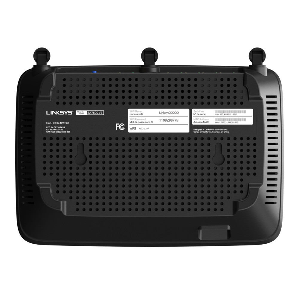 [Mã BMBAU300 giảm 10% đơn 499K] Bộ phát wifi LINKSYS EA7500S chuẩn AC tốc độ 1900Mbps MU-MIMO Gigabit Router