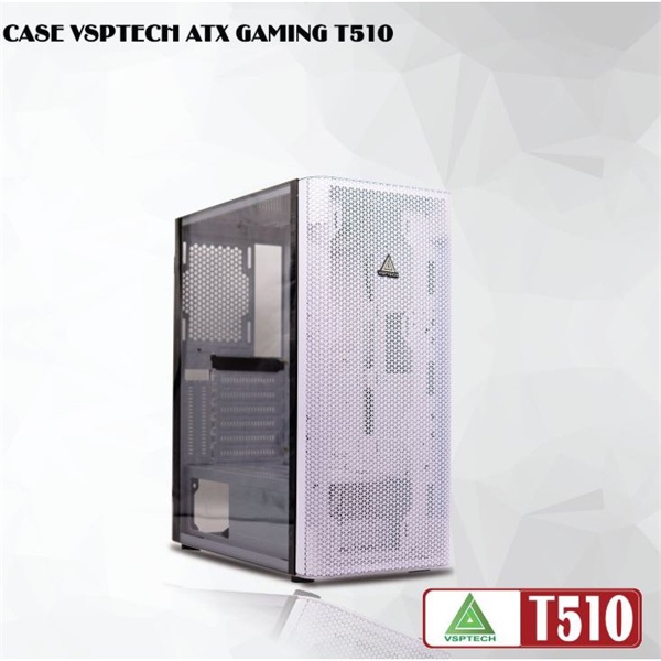 Case MÁY TÍNH VSP Game T510 - White NEW