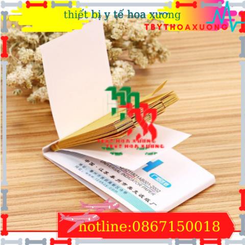 [1 Hộp 20 Tệp ] Giấy Quỳ Tím Thử Độ pH Thang Đo Từ 1 Đến 14