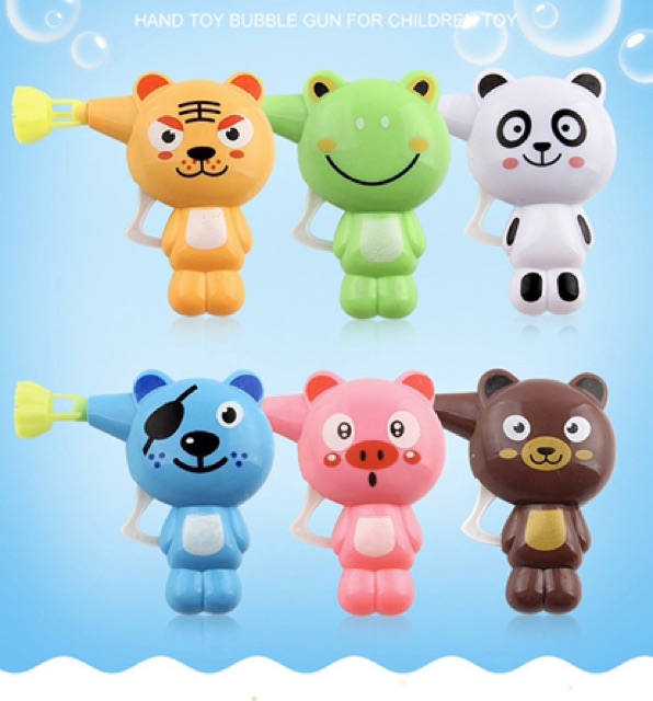 ĐỒ CHƠI CON THÚ THỔI BONG BÓNG NGỘ NGHĨNH CHO BÉ