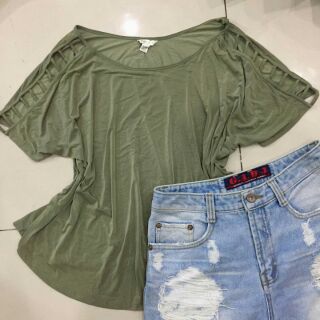 Áo thun cánh dơi f21
