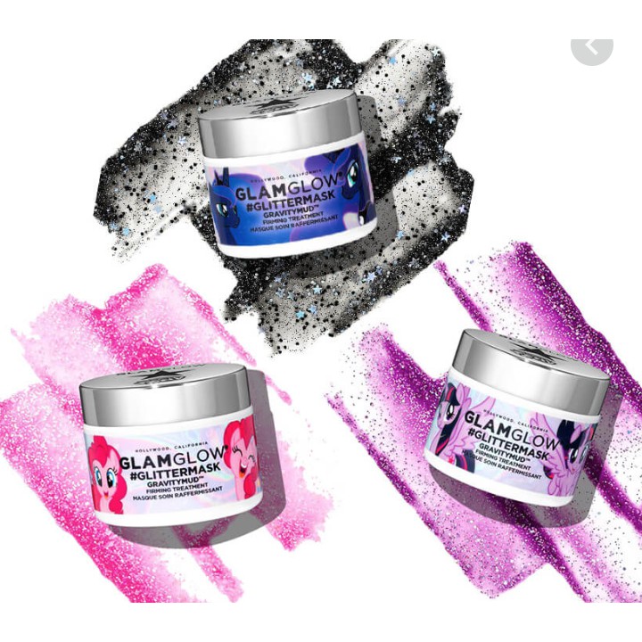 MẶT NẠ GLAMGLOW X MY LITTLE PONY GLITTER MASK GRAVITYMUD™ FIRMING TREATMENT MASK