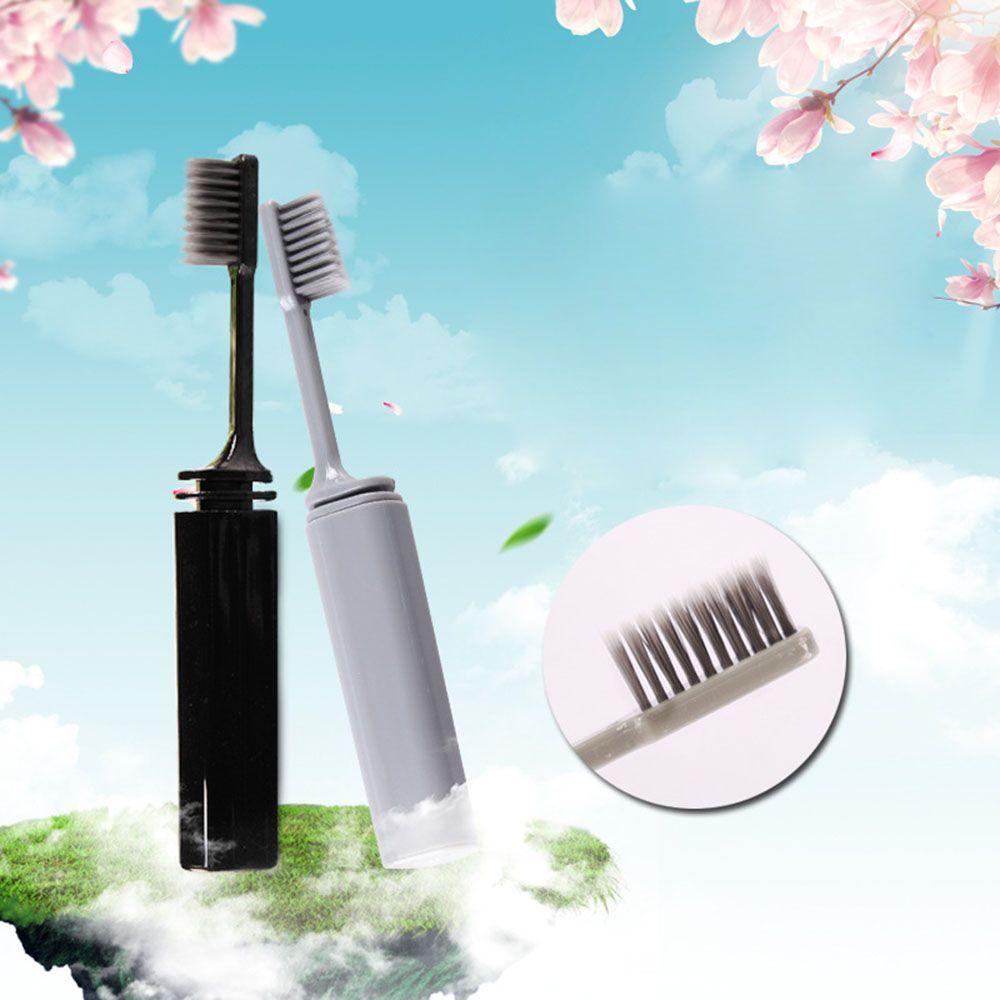Bàn Chải Đánh Răng Lông Mềm Có Thể Gập Lại Tiện Dụng Cho Đi Du Lịch /