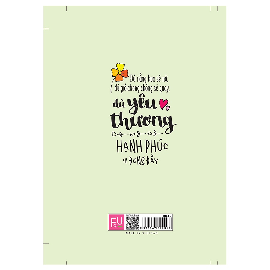 Sổ Tay Notebook Không Mưa Sao Có Cầu Vồng Mã STNB4592