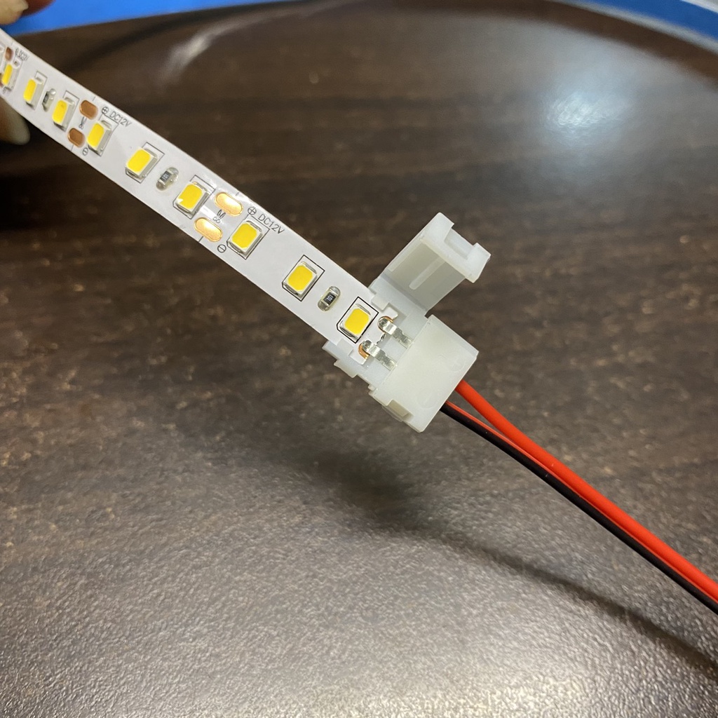 Đầu nối led dây, kẹp nối led dây, ghim nối led 12v 24v, nối thẳng, nối góc L, ngã 3 chữ T, ngã 4 dấu cộng size 8mm 10mm