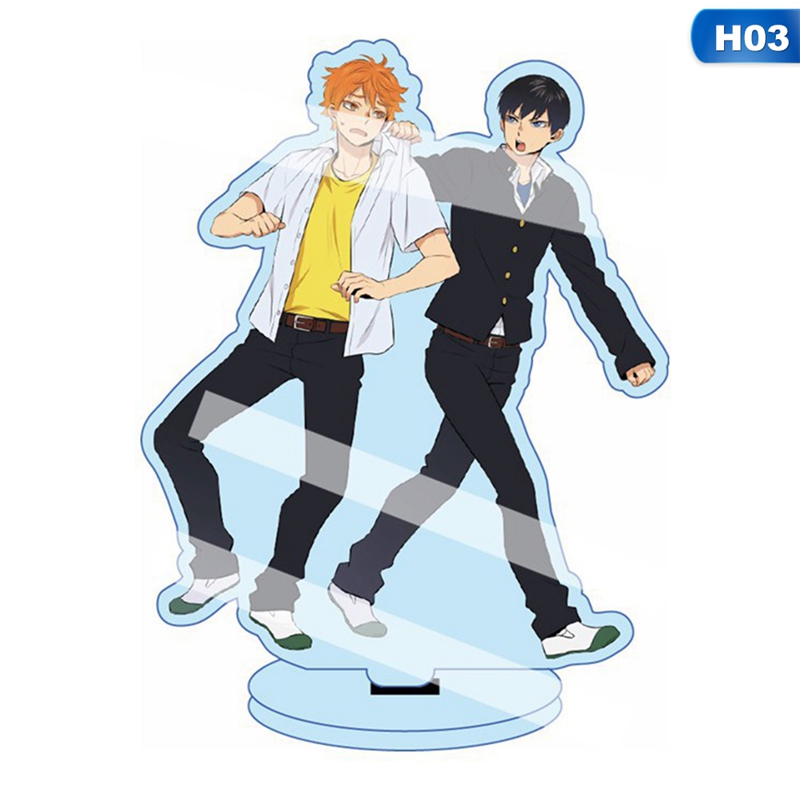 flowersqueen Giá Đỡ Mô Hình Nhân Vật Haikyuu Chất Liệu Acrylic Tiện Lợi Gọn Gàng