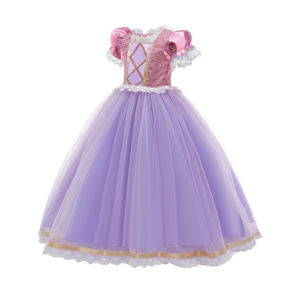 Girl Princess Dress Costume Set Christmas Halloween Party Costume Birthday Gift