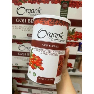 Kỷ tử khô 454gr -organic tradition goji berries/ usa